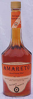 Amaretto bottle