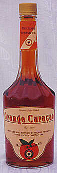 Orange Curacao bottle